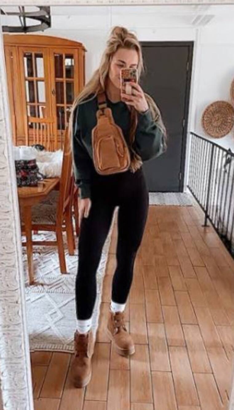Free People Hudson Suede Sling Bag